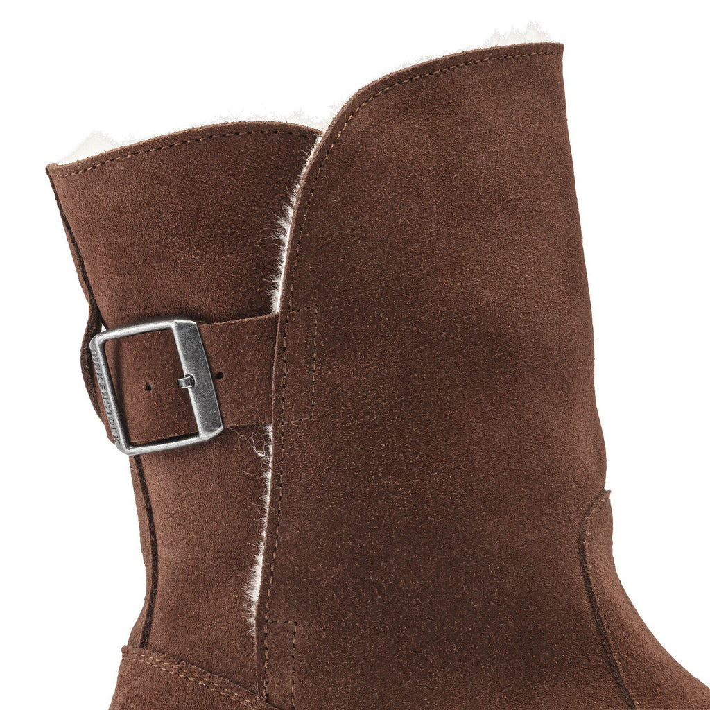 Uppsala Shearling Suede Leather Espresso