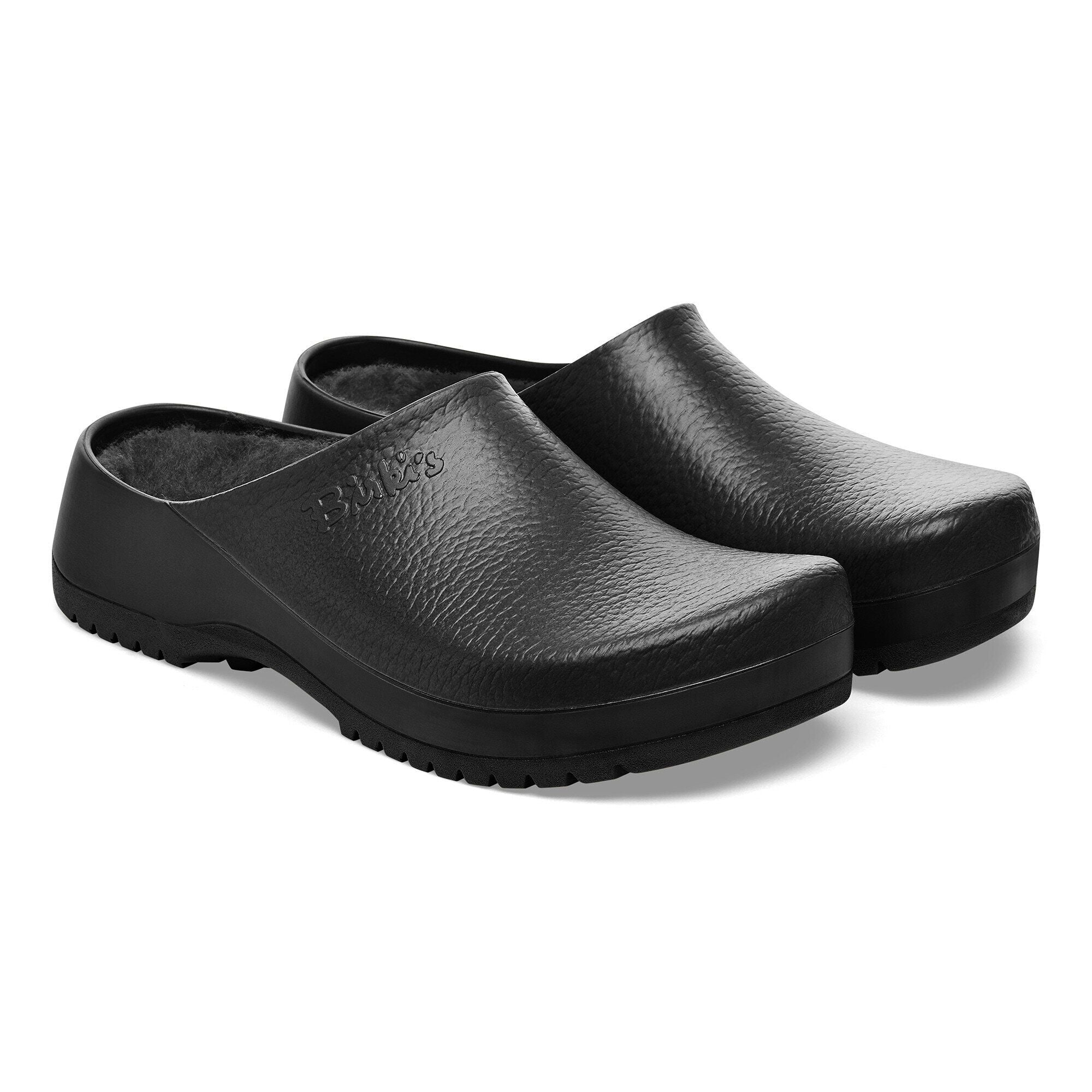 Super-Birki Shearling Polyurethane Jet Black