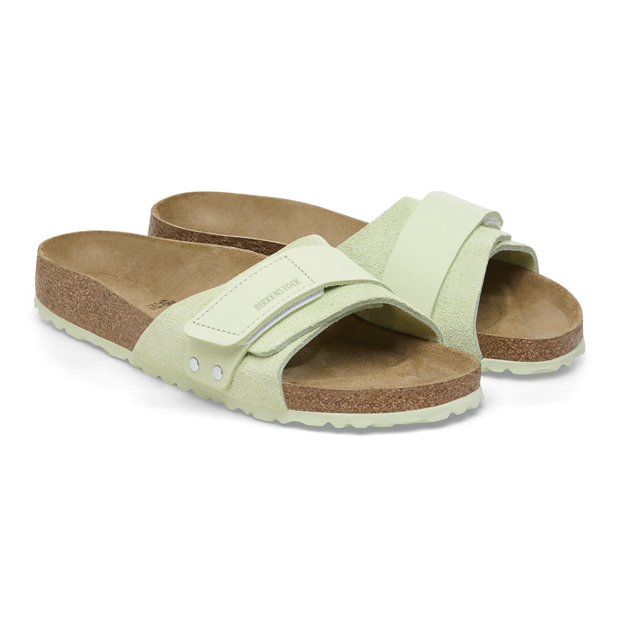Oita Nubuck-Suede Leather Faded Lime
