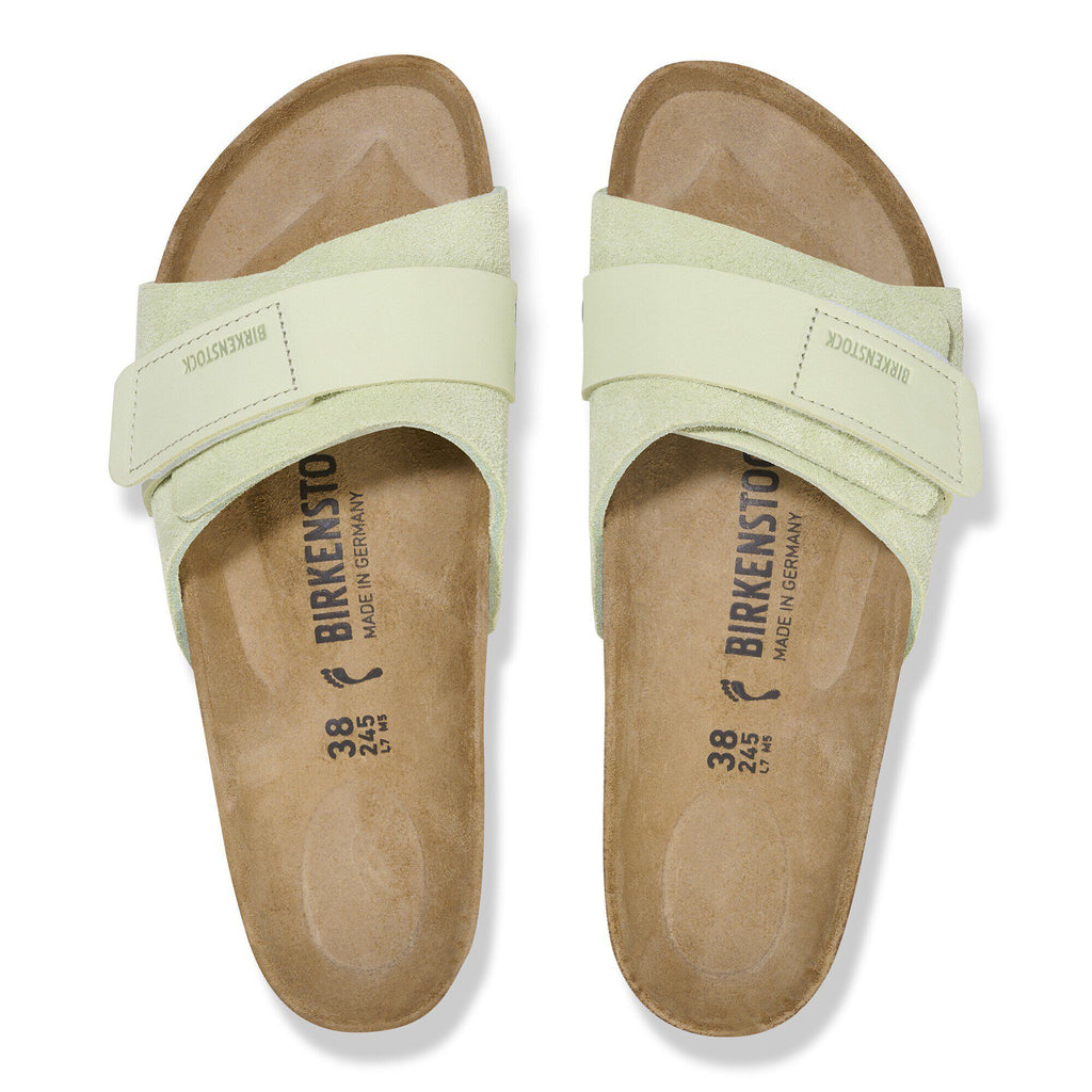 Oita Nubuck-Suede Leather Faded Lime
