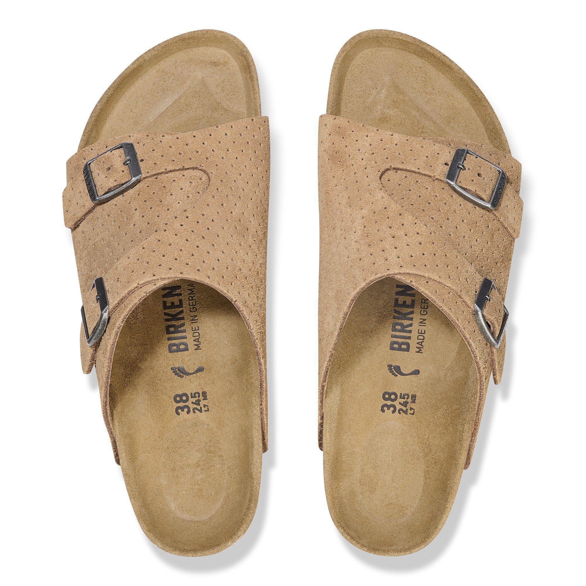 Zürich Suede Leather Embossed