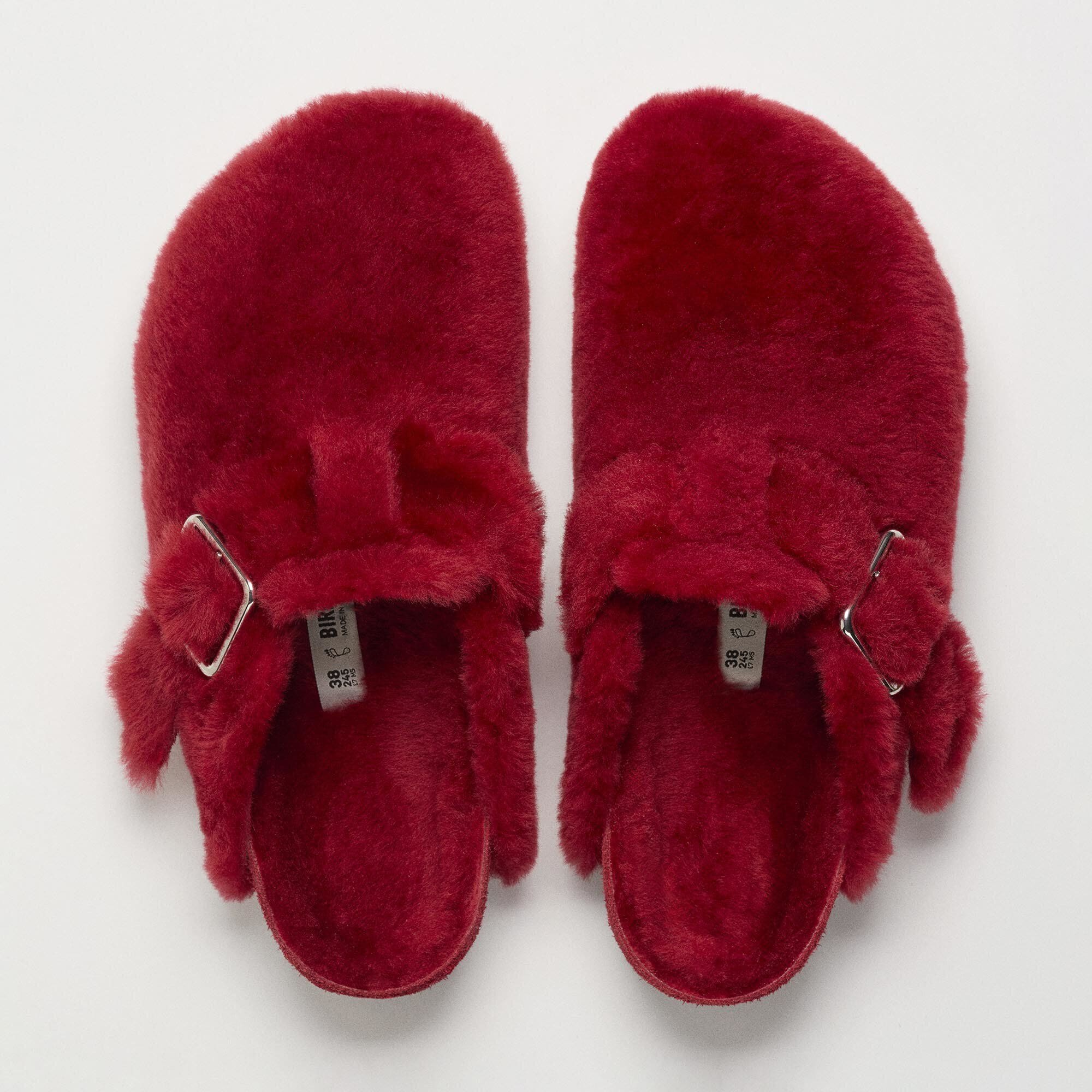 Boston 1774 Shearling Fur Red