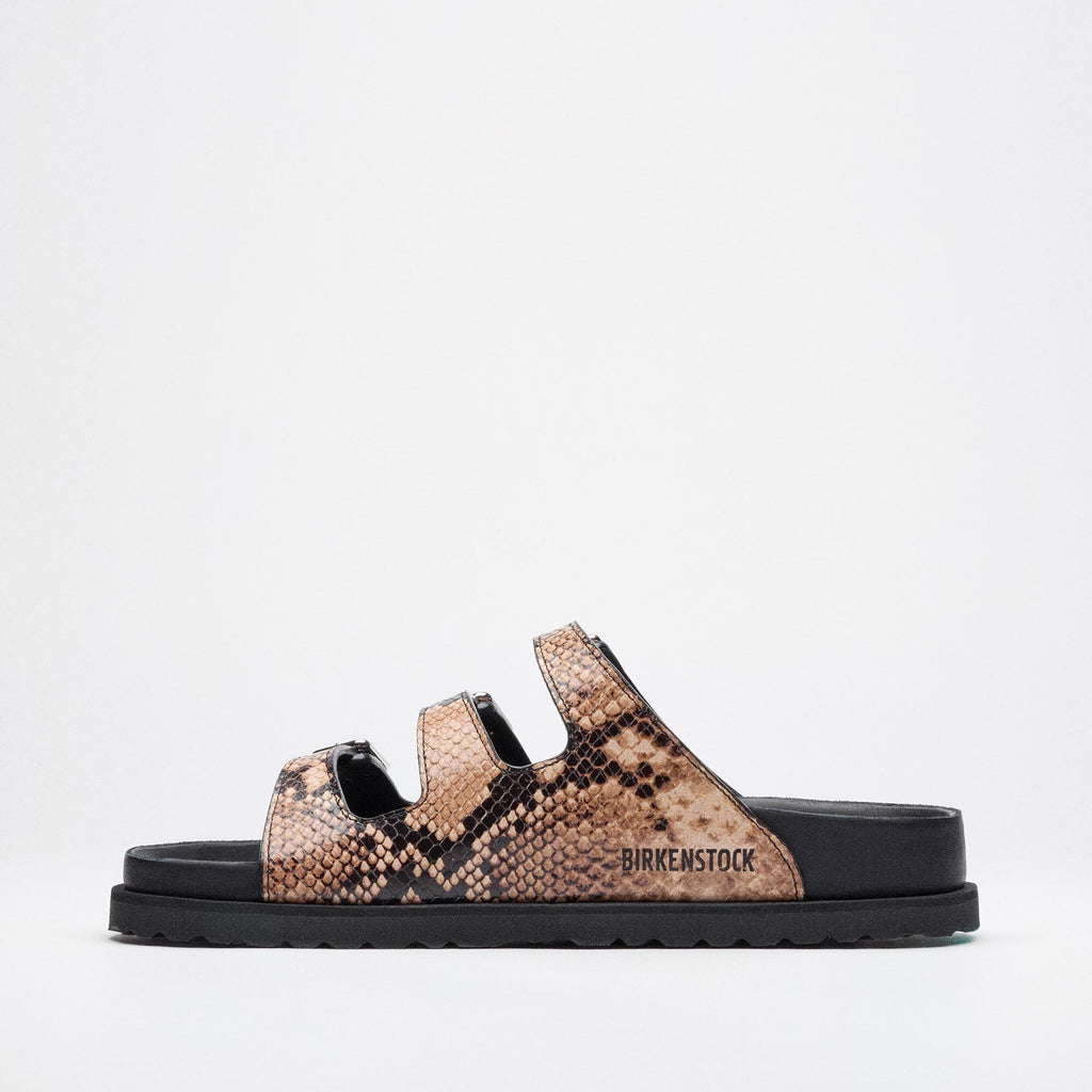 Florida Lined 1774 Leather Natural Snake Brown