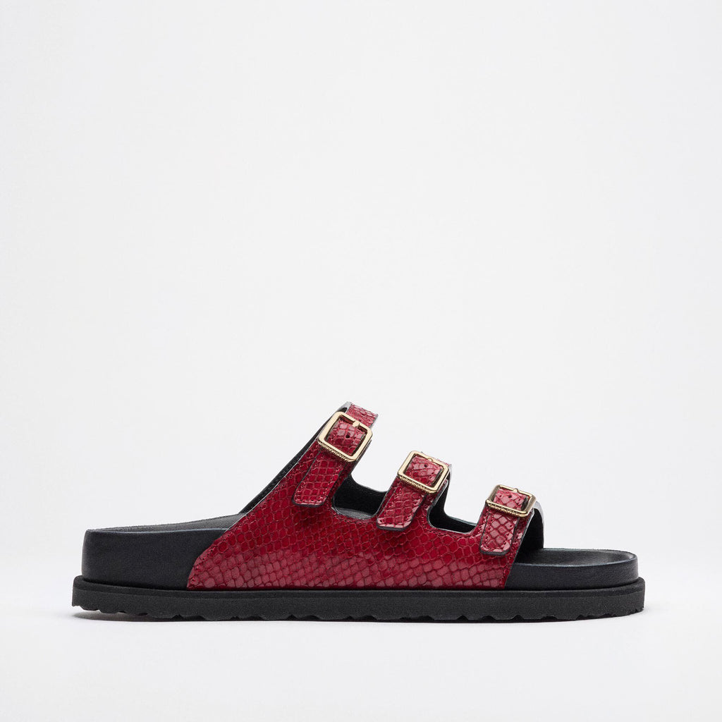 Florida Lined 1774 Leather Red