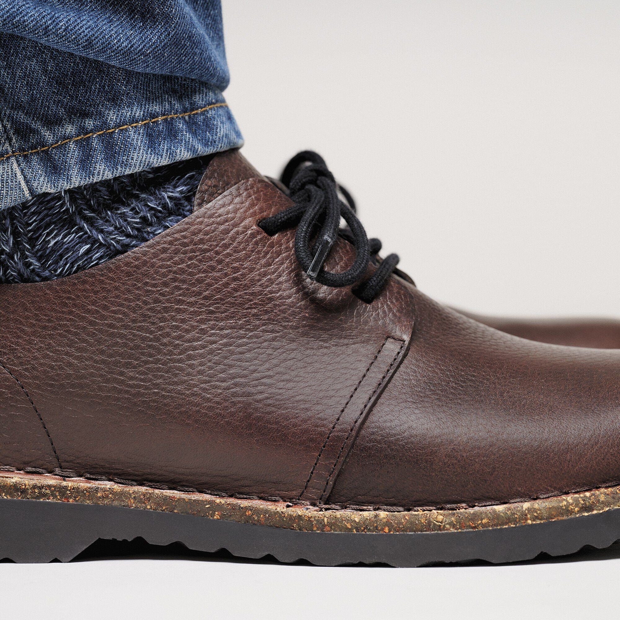 Uppsala Low Leather Chocolate