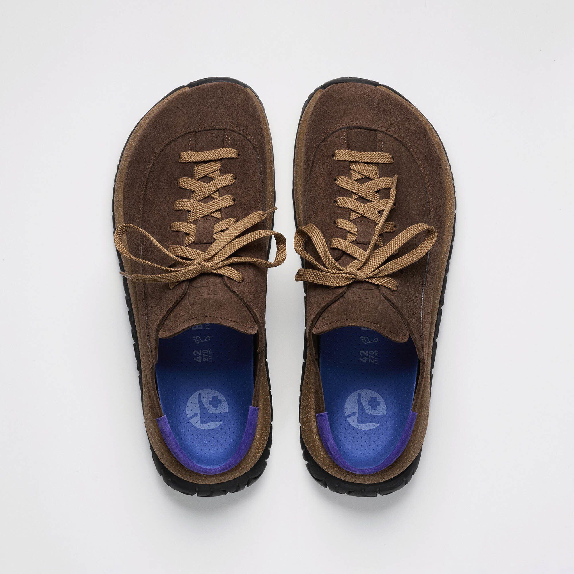 1774 Uerzell Suede Suede Leather Marone
